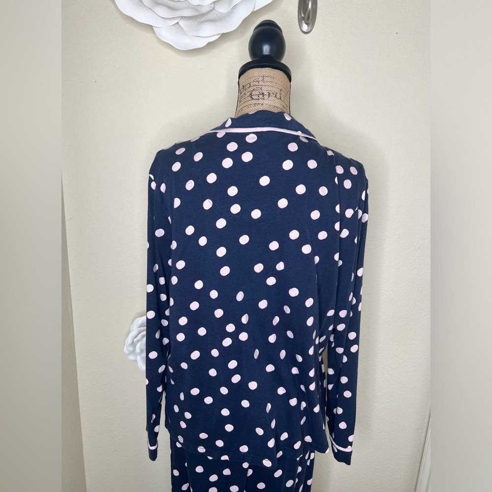 Kate Spade Dream a Little Dream Polka Dots Pajama Set Size XL - Picture 12 of 16